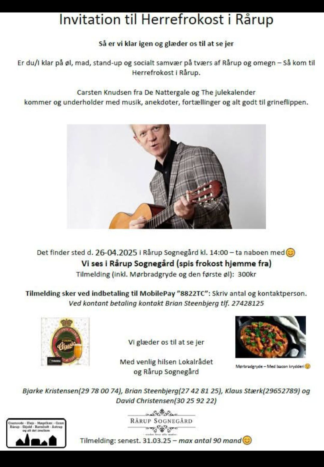 Herrefrokost 2025 Reklame